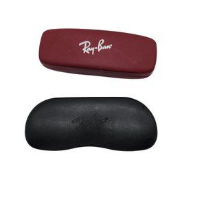 #50. ray-ban glasses cases set of 2